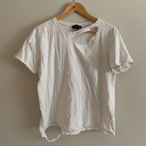 Top shop torn top